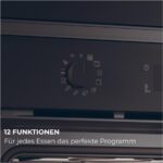 Haier H6 ID23B3YTB – Einbau-Backofen, 78 l, Energieeffizienzklasse A++, Pyrolyse – Bild 8