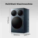 Haier HAMQD 410CBL9GN-84 – Waschmaschine, 10 kg, 1330 U/min, Energieeffizienzklasse A – Bild 2