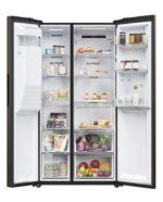 Haier HSR5918DIPB SBS 90 SERIE 5 – Side-by-Side-Kühlschrank, 511 l, Energieeffizienzklasse D, No Frost – Bild 15