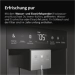 Haier HSW79F18DIPT SBS 90 SERIE 7 – Side-by-Side-Kühlschrank, 601 l, Energieeffizienzklasse D, No Frost – Bild 4