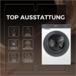 Haier HW100-BP14637 G3 – Waschmaschine, 10 kg, 1330 U/min, Energieeffizienzklasse A – Bild 3