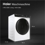 Haier HW80-B14959YEU1 I-PRO Series 5 – Waschmaschine, 8 kg, 1330 U/min, Energieeffizienzklasse A – Bild 2