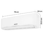 Heinner HAC-HS09KIT++ Wit – Klimagerät, 9000 BTU/h, bis 35 m², Energieeffizienzklasse A++ – Bild 3