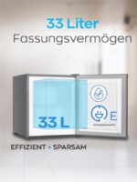 Heinrichs Heinrich´s Mini 33L -18°C kompakt – Mini-Gefrierschrank, Energieeffizienzklasse E – Bild 2