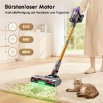 Hiazurm 8-in-1 – Akku-Staubsauger, 2 l Staubbehälter, bis 70 min Laufzeit – Bild 3