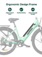 Hillmiles MileCity 1 Citybike – Pedelec (Citybike), bis 100 km Reichweite – Bild 3