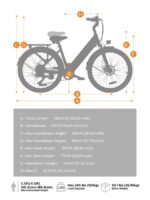 Hillmiles MileCity 1 Citybike – Pedelec (Citybike), bis 100 km Reichweite – Bild 7