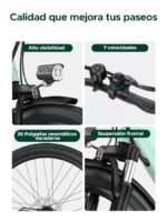 Hillmiles Milecity Citybike – E-Bike (Citybike), bis 100 km Reichweite (Art.-Nr. 154456694) – Bild 6