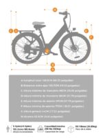 Hillmiles Milecity Citybike – E-Bike (Citybike), bis 100 km Reichweite (Art.-Nr. 154456694) – Bild 9