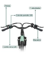 Hillmiles Milecity Citybike – E-Bike (Citybike), bis 100 km Reichweite (Art.-Nr. 154456764) – Bild 9