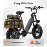 Hillmiles MileLink 1 Citybike – E-Bike (Citybike), 250 W, 48 V / 25 Ah (1200 Wh), bis 120 km Reichweite – Bild 8