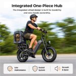 Hillmiles MileLink 1 Citybike – E-Bike (Citybike), 250 W, 48 V / 25 Ah (1200 Wh), bis 120 km Reichweite – Bild 9