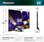 Hisense 55U7DS PRO – Mini-LED-Fernseher, 55 Zoll, 4K Ultra HD, 165 Hz – Bild 2