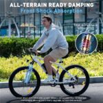 Hitway BK15 Mountainbike – Pedelec (Mountainbike), 250 W, 48 V / 15 Ah (720 Wh), bis 80 km Reichweite – Bild 6