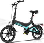 Hitway BK2 – Pedelec (Faltrad), 250 W, 36 V / 7,8 Ah (281 Wh), bis 70 km Reichweite