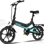 Hitway BK2 – Pedelec (Faltrad), 250 W, 36 V / 7,8 Ah (281 Wh), bis 70 km Reichweite