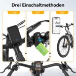 Hitway BK27PRO Citybike – Pedelec (Citybike), 250 W, 48 V / 16 Ah (768 Wh), bis 120 km Reichweite (Art.-Nr. 173773815) – Bild 2