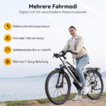 Hitway BK27PRO Citybike – Pedelec (Citybike), 250 W, 48 V / 16 Ah (768 Wh), bis 120 km Reichweite (Art.-Nr. 173773815) – Bild 7
