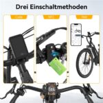 Hitway BK27PRO Citybike – Pedelec (Citybike), 250 W, 48 V / 16 Ah (768 Wh), bis 120 km Reichweite (Art.-Nr. 173773922) – Bild 2