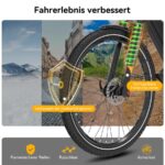 Hitway BK27PRO Citybike – Pedelec (Citybike), 250 W, 48 V / 16 Ah (768 Wh), bis 120 km Reichweite (Art.-Nr. 173773922) – Bild 6