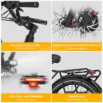 Hitway BK27PRO Citybike – Pedelec (Citybike), 250 W, 48 V / 16 Ah (768 Wh), bis 120 km Reichweite (Art.-Nr. 173773922) – Bild 8