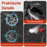 Hitway BK28 All Terrain Bike – Pedelec (All Terrain Bike), 250 W, 48 V / 25 Ah (1200 Wh), bis 100 km Reichweite – Bild 10
