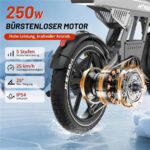 Hitway BK28 All Terrain Bike – Pedelec (All Terrain Bike), 250 W, 48 V / 25 Ah (1200 Wh), bis 100 km Reichweite – Bild 11