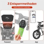 Hitway BK28 All Terrain Bike – Pedelec (All Terrain Bike), 250 W, 48 V / 25 Ah (1200 Wh), bis 100 km Reichweite – Bild 3