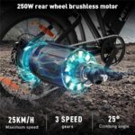 Hitway BK29 – Pedelec (All Terrain Bike), 250 W, 48 V / 15 Ah (720 Wh), bis 80 km Reichweite – Bild 2