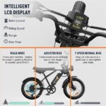 Hitway BK29 – Pedelec (All Terrain Bike), 250 W, 48 V / 15 Ah (720 Wh), bis 80 km Reichweite – Bild 5