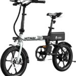 Hitway BK35S Kompakt-/Faltrad – E-Bike (Faltrad), 250 W, 36 V / 9 Ah (324 Wh), bis 70 km Reichweite