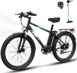 Hitway BK3MS – E-Bike (Mountainbike), 250 W, 36 V / 15 Ah (540 Wh), bis 100 km Reichweite