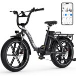 Hitway BK6S PRO Kompakt-/Faltrad – E-Bike (Faltrad), 250 W, 48 V / 18 Ah (864 Wh), bis 140 km Reichweite