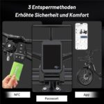 Hitway BK6SPLUS Citybike – E-Bike (Citybike), 250 W, 48 V / 27 Ah (1296 Wh), bis 160 km Reichweite – Bild 7