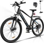 Hitway BK7S 26" 250W Mountainbike – Pedelec (Mountainbike), 250 W, 36 V / 12 Ah (432 Wh), bis 90 km Reichweite