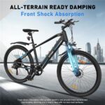 Hitway BK7S 26" 250W Mountainbike – Pedelec (Mountainbike), 250 W, 36 V / 12 Ah (432 Wh), bis 90 km Reichweite – Bild 4