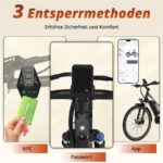 Hitway BKU1 Citybike – Pedelec (Citybike), 250 W, 36 V / 13 Ah (468 Wh), bis 150 km Reichweite – Bild 3