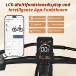Hitway BKU1 Citybike – Pedelec (Citybike), 250 W, 36 V / 13 Ah (468 Wh), bis 150 km Reichweite – Bild 6