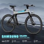 Hitway Intelligentes – Pedelec (Citybike), 250 W, 36 V / 9,6 Ah (346 Wh), bis 70 km Reichweite – Bild 2