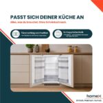 Homex CB1291E – Einbaukühlschrank, 129 l, Energieeffizienzklasse E – Bild 7