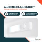 Homex CS2422E-S – Kühlschrank, 242 l, Energieeffizienzklasse E – Bild 6