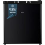 Homex FM1015-B – Mini Gefrierschrank, 33 l, Energieeffizienzklasse E