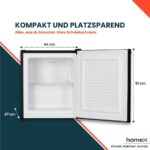 Homex FM1015-B – Mini Gefrierschrank, 33 l, Energieeffizienzklasse E – Bild 3