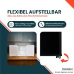 Homex FM1015-B – Mini Gefrierschrank, 33 l, Energieeffizienzklasse E – Bild 6