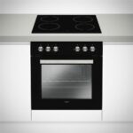 Htech HTH34220s – Herdset, 72 l, 4 Kochzonen, Energieeffizienzklasse A