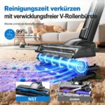 Inse N5 – Akku-Staubsauger, 250 W, 1,2 l Staubbehälter, bis 55 min Laufzeit – Bild 2