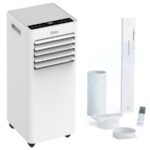 Jung KIWI KAC-7910 9000BTU Weiß – Mobiles Klimagerät, 9000 BTU/h, bis 14 m², Energieeffizienzklasse A