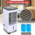Jung LIFEAIR ohne Abluftschlauch Weiß – Mobiles Klimagerät, bis 20 m², Energieeffizienzklasse A – Bild 3