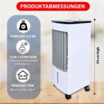 Jung LIFEAIR ohne Abluftschlauch Weiß – Mobiles Klimagerät, bis 20 m², Energieeffizienzklasse A – Bild 5