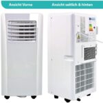 Jung TV05 Weiß – Mobiles Klimagerät, 11.000 BTU/h, bis 100 m², Energieeffizienzklasse A – Bild 6